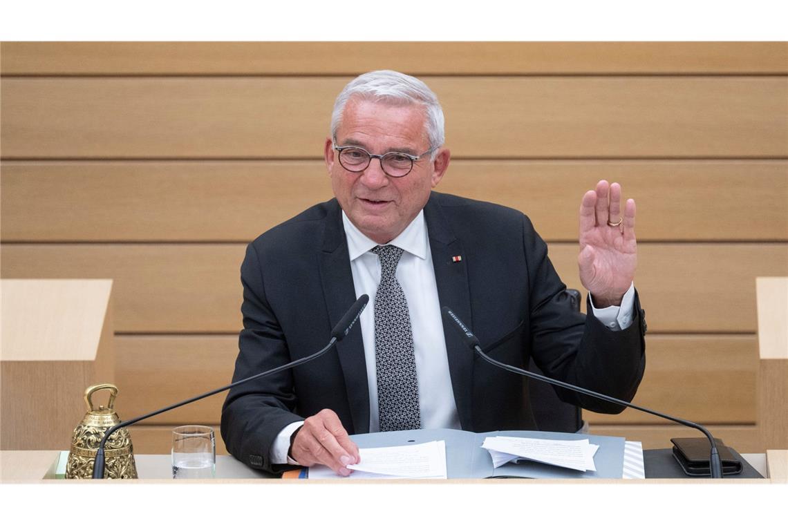 Thomas Strobl (CDU), der neue Landtagspräsident.