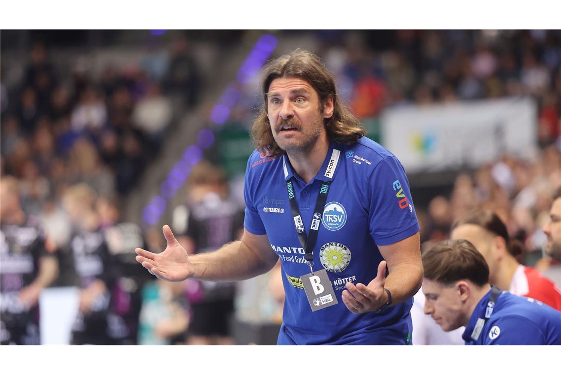 ThSV-Coach Sebastian Hinze musste ohne Punkte nach Hause fahren.