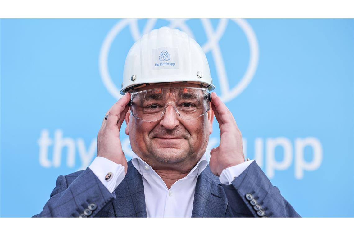 Thyssenkrupp will ein Kaufangebot des indischen Stahlherstellers Jindal Steel für die Stahlsparte intensiv prüfen. (Archivbild)