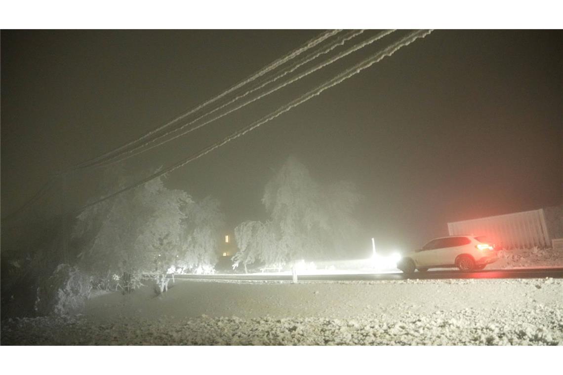 Tiefer Winter im Erzgebirge – in der neuen Woche soll es dann in vielen Teilen Deutschlands schneien.