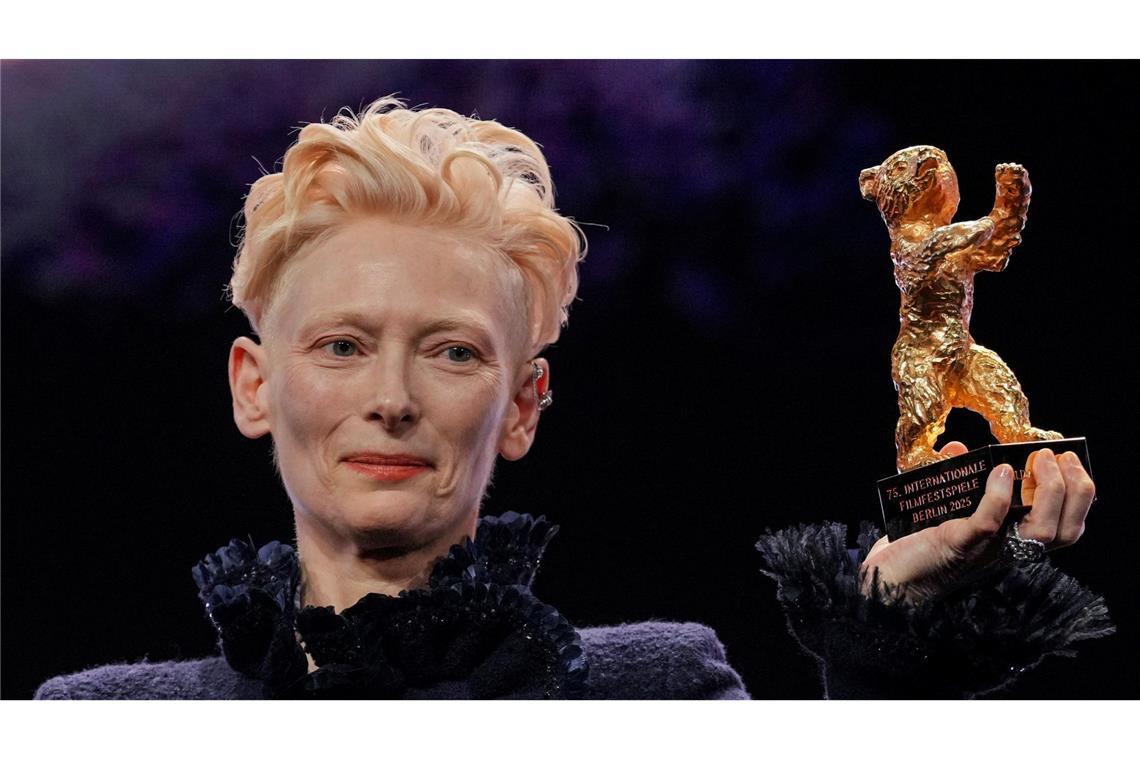 Heiße Rede, kalter Schnee: Berlinale eröffnet Tilda Swinton wird für ihr Lebenswerk geehrt.