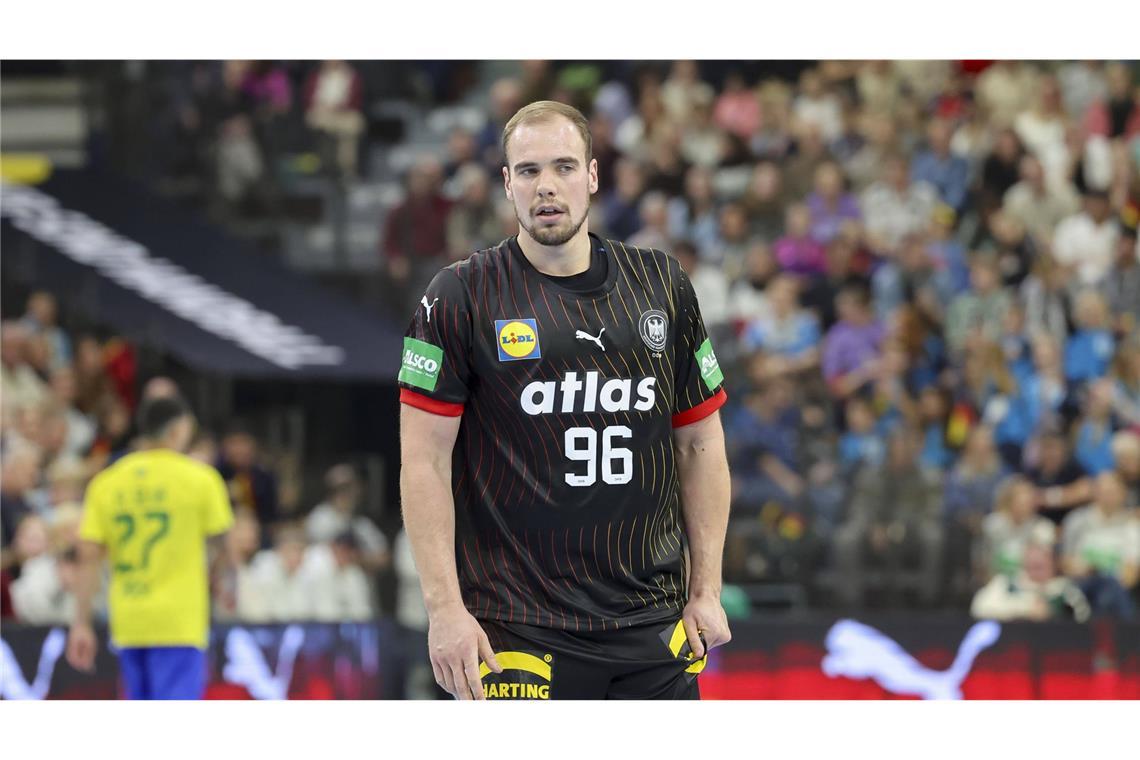 Das ist der Kader von Bundestrainer Alfred Gislason Tim Zechel, Kreis, 17.1.1996, SC Magdeburg, 11 LS, 8 Tore
