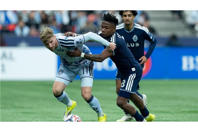 Timo Werner gewann mit San Jose gegen Vancouver um Thomas Müller.