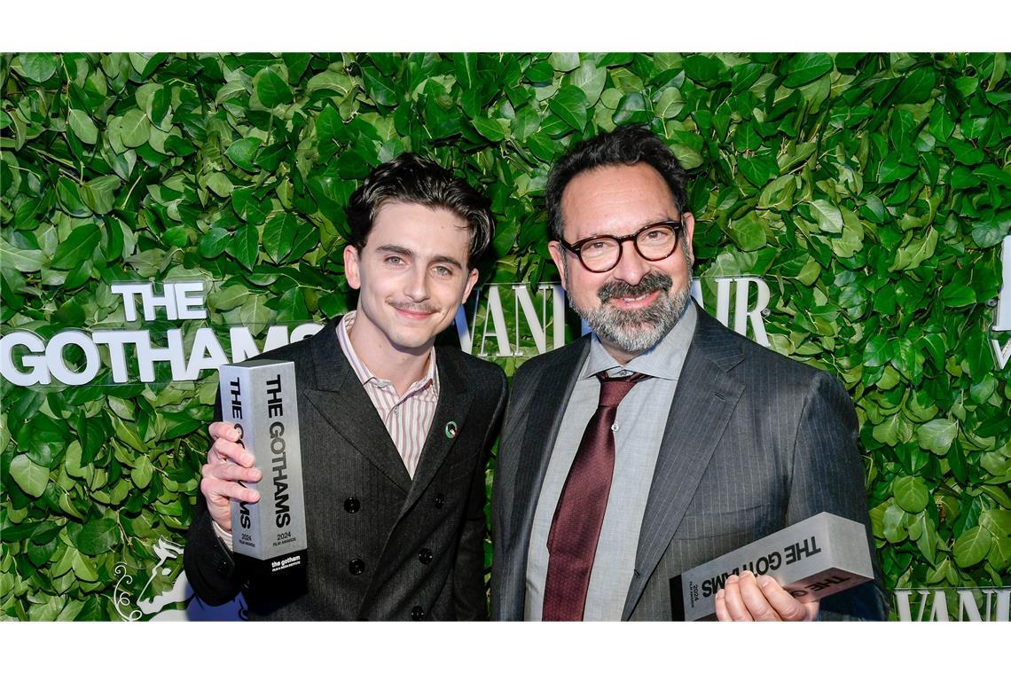 Das sind die Kino-Highlights 2025 Timothée Chalamet und Regisseur James Mangold bei der Pressetour zu ihrem neuen Film.