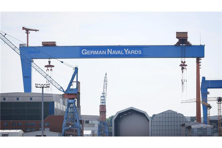 TKMS und German Naval Yards teilen sich eine Werftfläche in Kiel. (Archivbild)