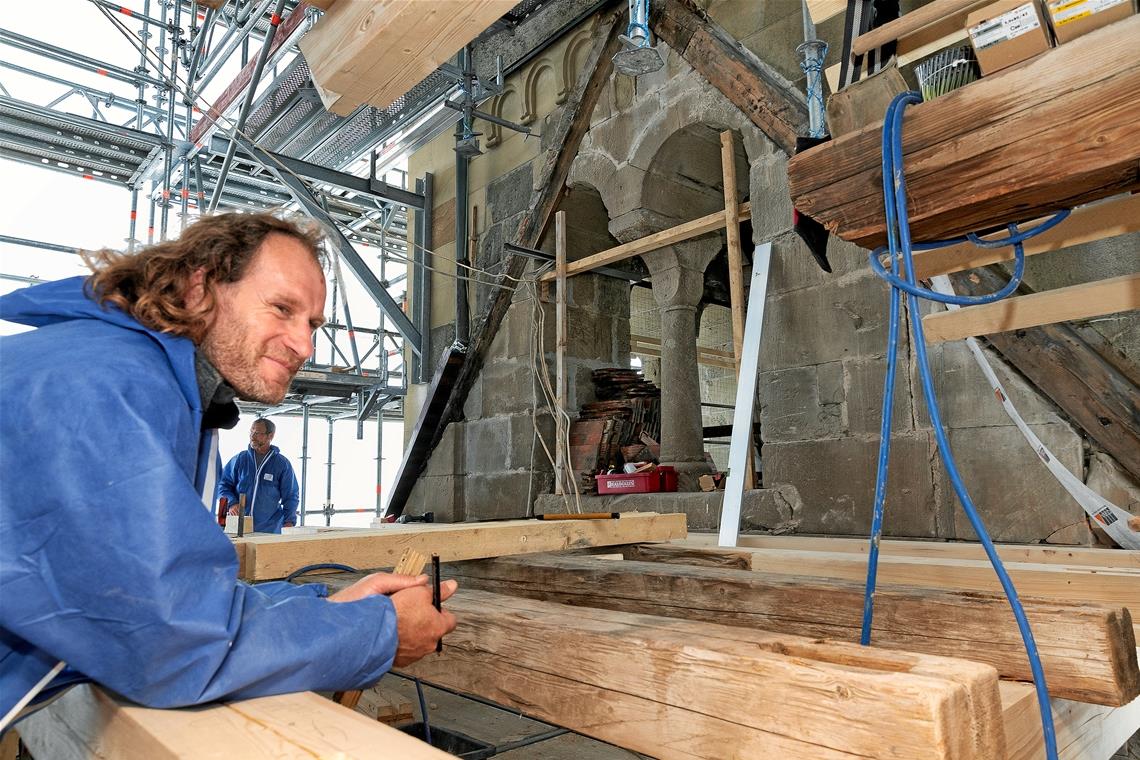 Bei der Arbeit gibt’s Orgelmusik gratis