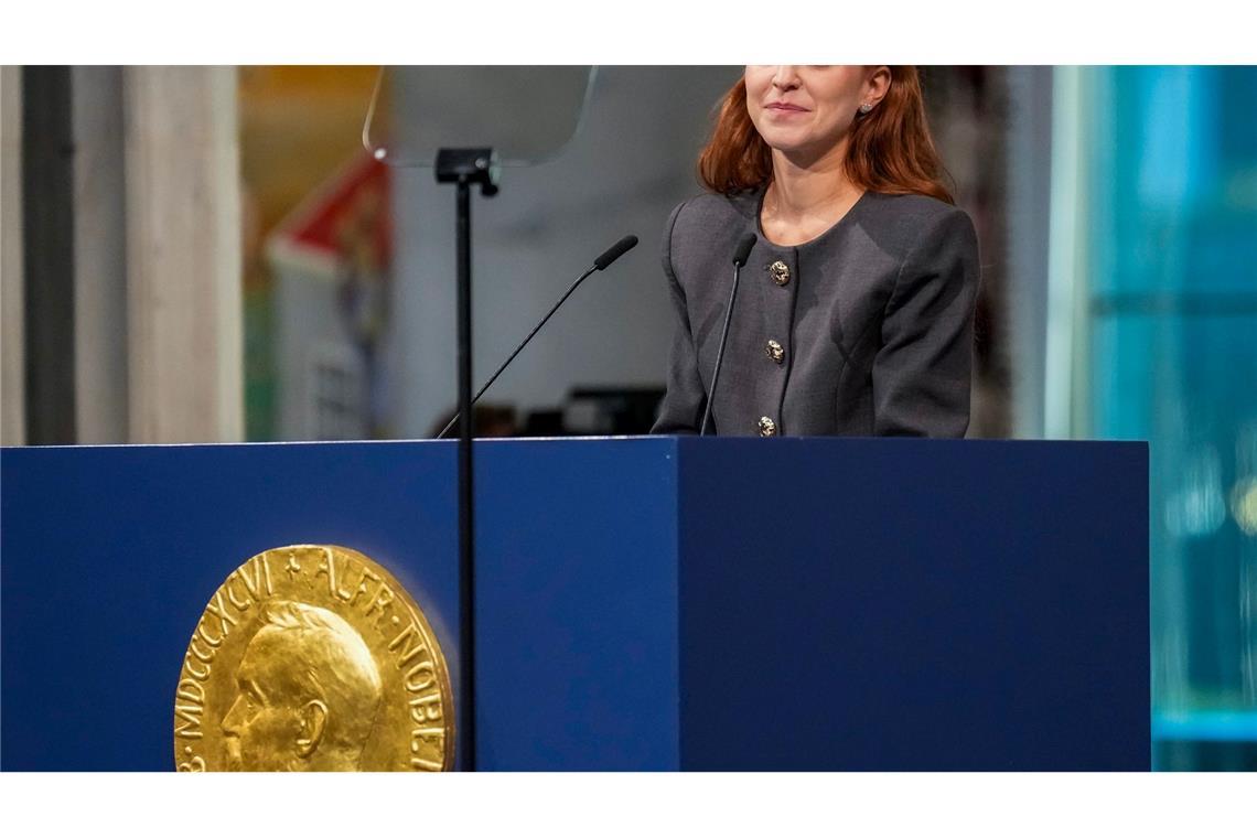 Tochter Ana hielt auch die Rede für ihre Mutter.