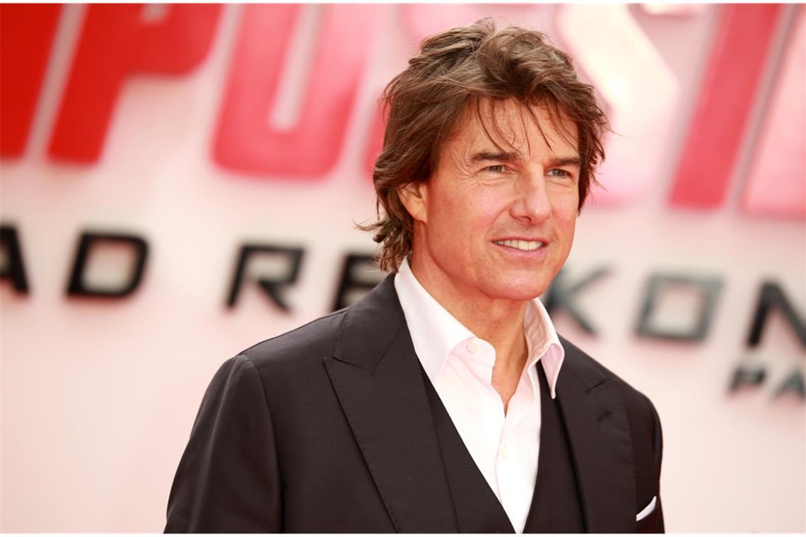 Tom Cruise bei der Premiere von "Mission: Impossible - Dead Reckoning Teil Eins" in London.