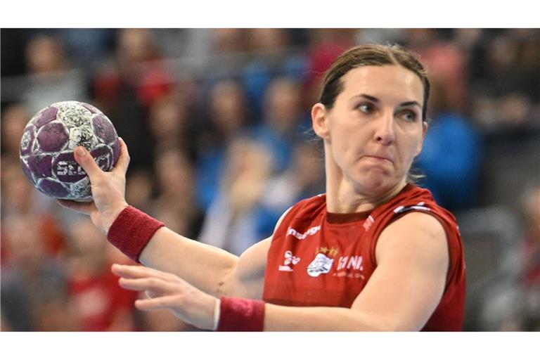 Topspielerin Karolina Kudlacz-Gloc trifft der Finanzkollaps der HB Ludwigsburg schwer.