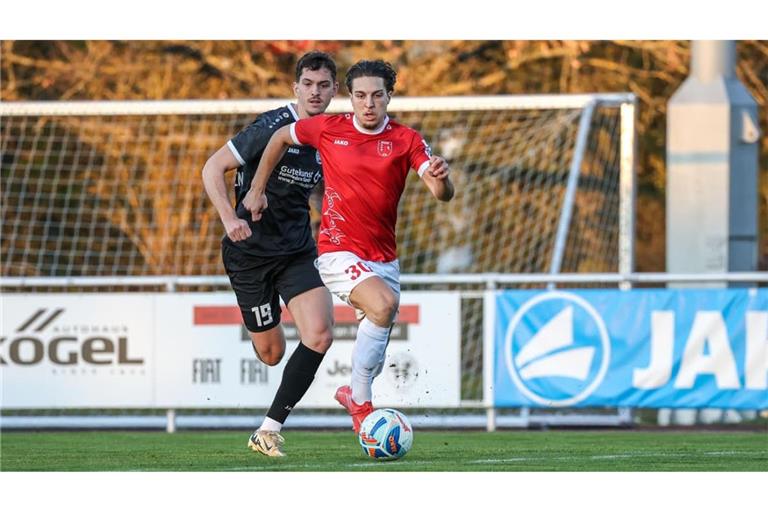 Torben Hohloch steht nach seiner Muskelverletzung erstmals wieder im Aufgebot des SV Fellbach.