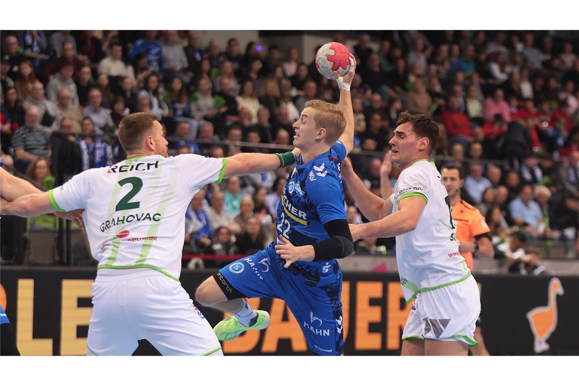 Torben Matzken machte viel Druck aus dem Rückrau.