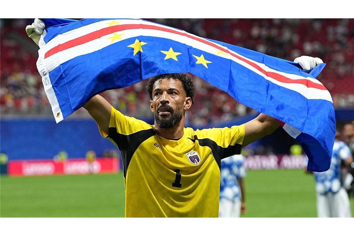 Torhüter Vozinha von Kap Verde hielt gegen Spanien die Null für sein Team.