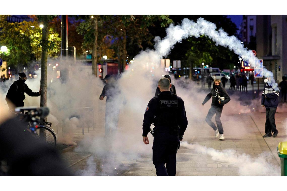 Tränengas in Paris – Frankreich vor landesweiten Protesten