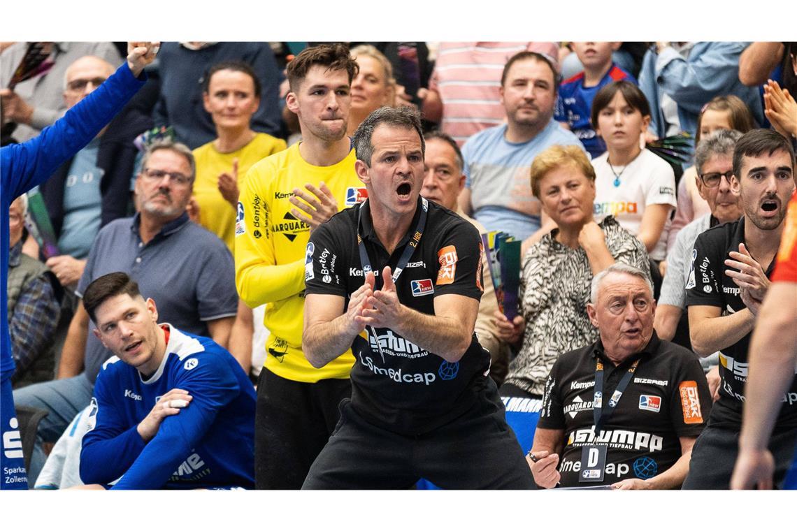 Was für eine Chance! HBW im Zweitligaduell um Final-Four-Einzug Trainer Matthias Flohr und die Balinger Handballer leben den Traum von der Teilnahme am Final Four.