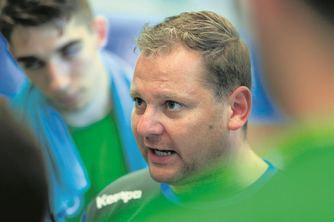„Schlüssel liegt in sinkenden Fallzahlen“ Trainer Matthias Heineke absolviert mit dem Drittligisten HC Oppenweiler/Backnang momentan drei Trainingseinheiten pro Woche. Foto: A. Becher