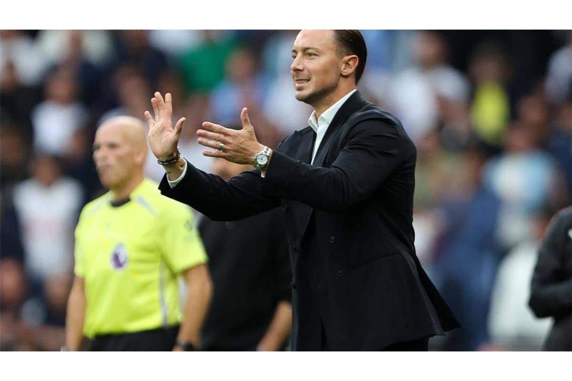 Trainer Matthias Jaissle von Newcastle United.