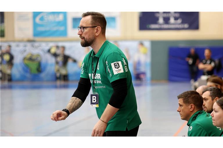 Trainer Stephan Just führt den HCOB in die zweite Liga.
