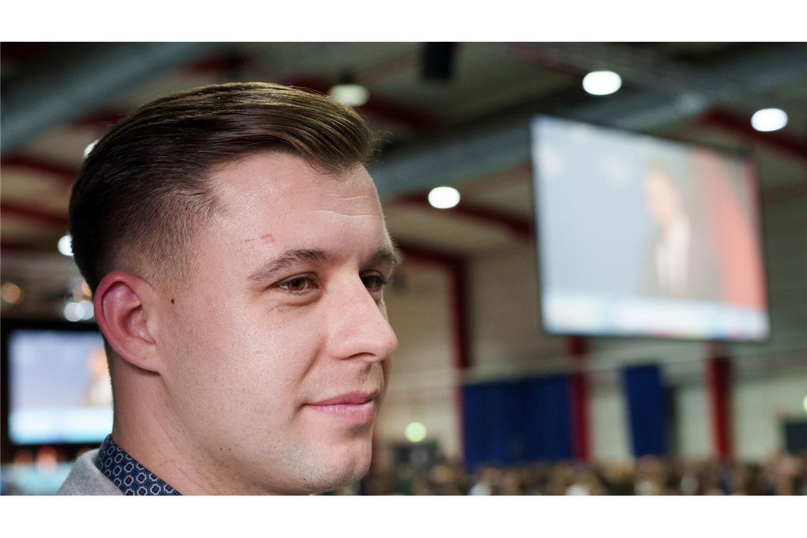 Trat schon als 17-Jähriger in die AfD ein: Jean-Pascal Hohm (28) ist Chef der Generation Deutschland.