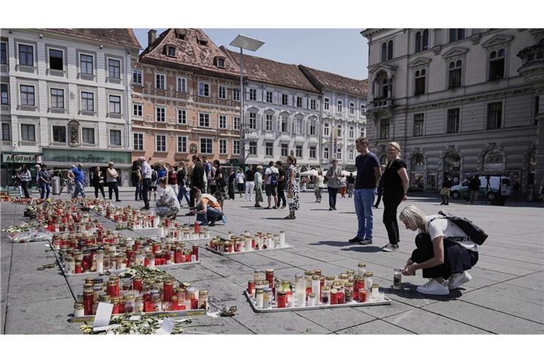 Trauer und Entsetzen in Graz