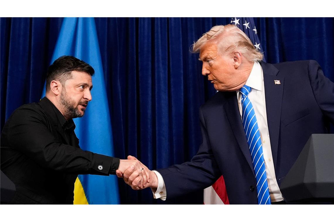 Treffen zwischen Trump und Selenskyj ist zu Ende.