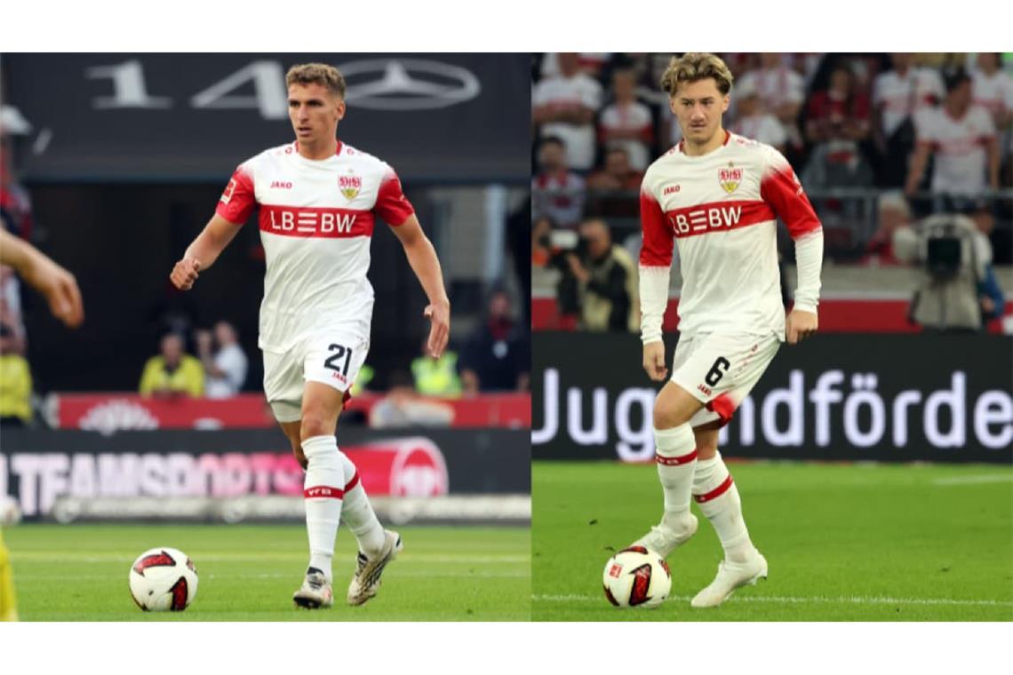 Treibende Kräfte beim VfB Stuttgart: Grischa Prömel (links) und Angelo Stiller