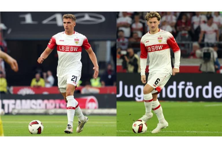 Treibende Kräfte beim VfB Stuttgart: Grischa Prömel (links) und Angelo Stiller