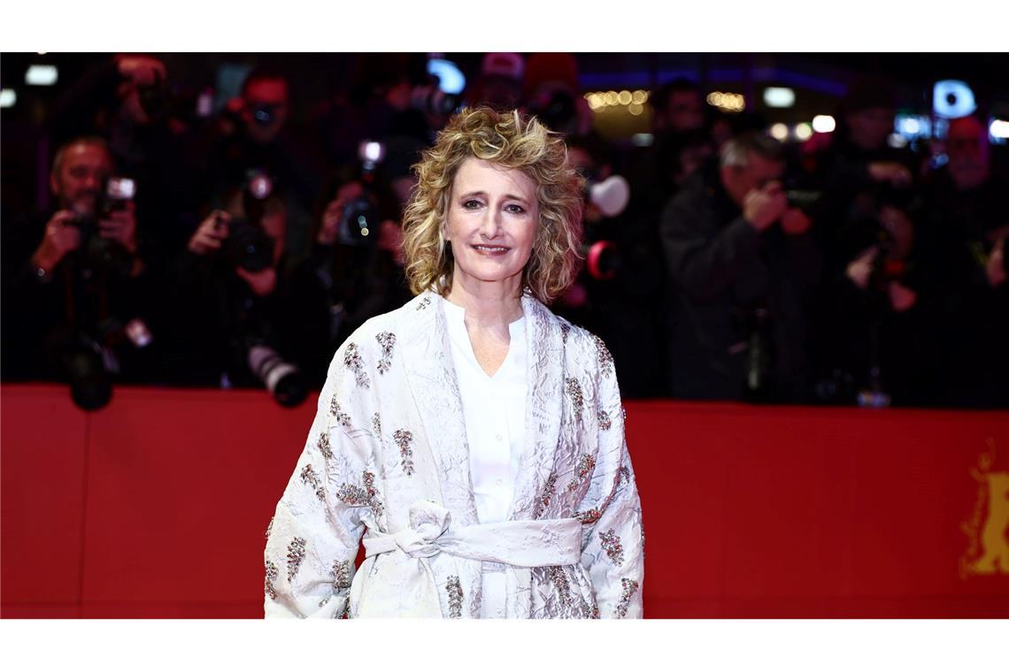 Tricia Tuttle auf dem Teppich.