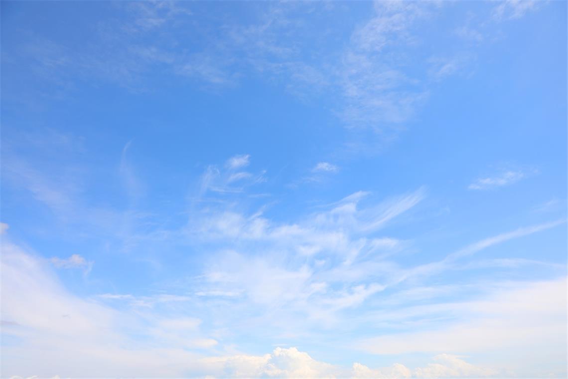 Warum ist die Luft schlecht und wann wird sie besser? Trotz blauen Himmels herrscht dicke Luft.