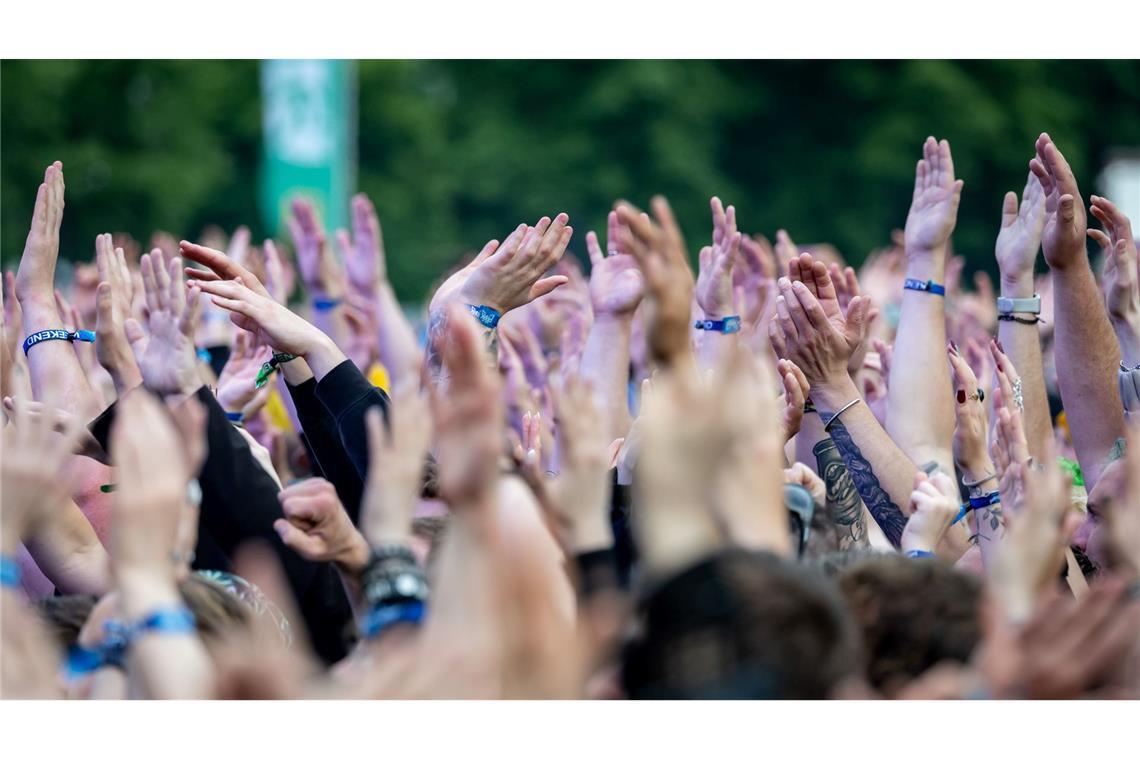 Festivaltag zwei: Regen bei Rock im Park, Wolken am Ring Trotz des Wetters ließen sich die Besucherinnen und Besucher die Laue nicht verderben.
