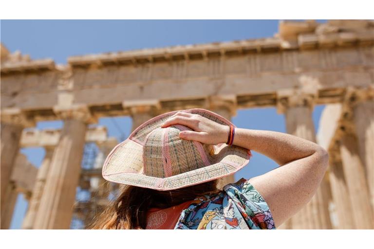 Trotz Hitze: Ein Besuch auf der Akropolis lockt immer.