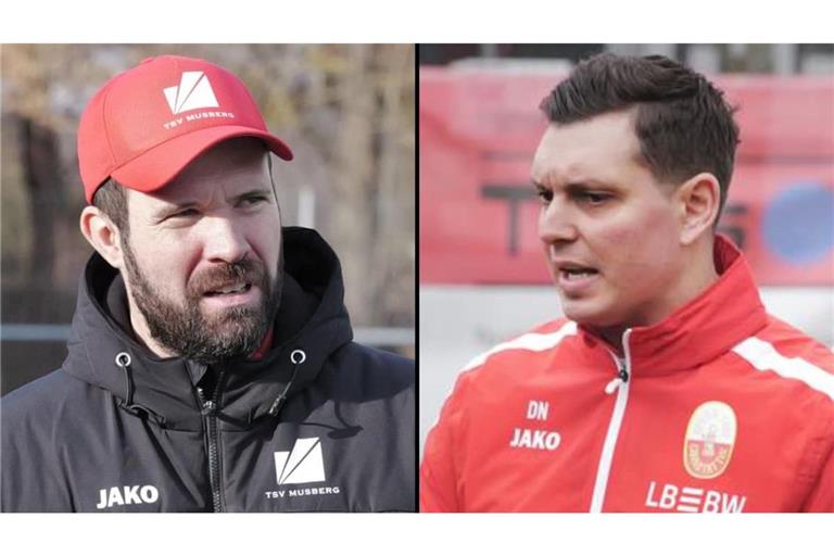 Trotz Siegen ihrer Teams "stinkig": die Trainer Christopher Eisenhardt und Damian Nagler.