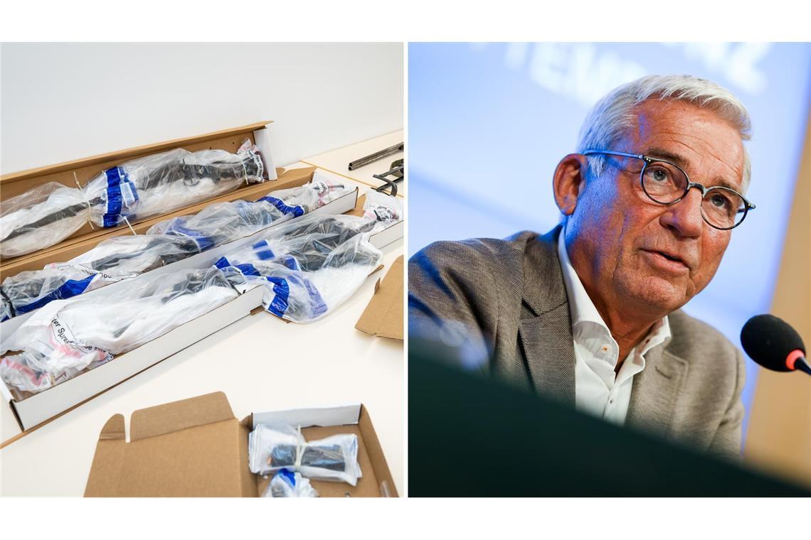 Mehr Waffen für Extremisten – trotz Strobls Entwaffnungskurs Trotz Strobls Entwaffnungskurs besitzen Extremisten nach wie vor Waffen. (Archivbild)
