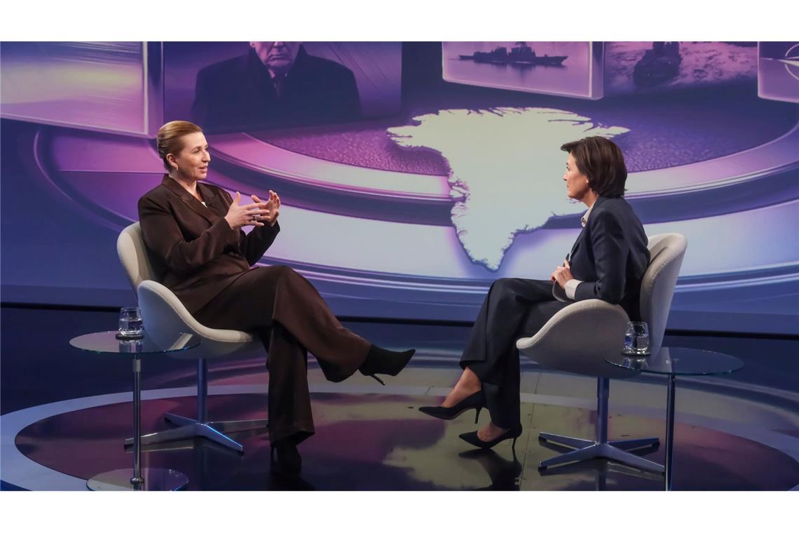 Trotzdem will die Dänin nach eigenen Worten alles tun, um zu einer Einigung mit den USA im Grönland-Konflikt zu kommen.