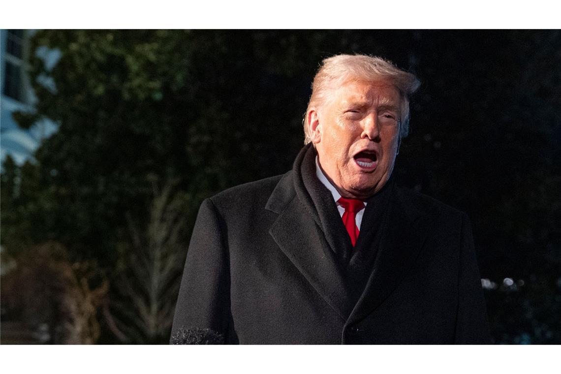 Trump beharrte zuletzt darauf, dass die USA Grönland für die nationale Sicherheit besitzen müssten.