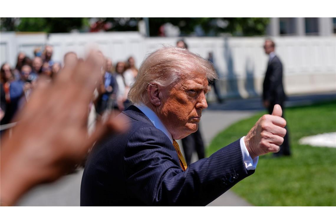 Trump drängte seine Parteikollegen zu Neuzuschnitten. (Archivbild)