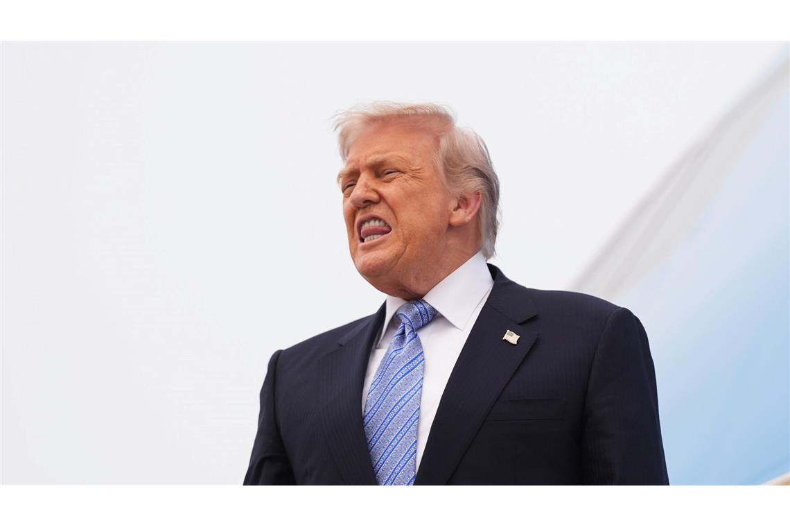 Trump droht dem Iran erneut mit Zerstörung, sollte dieser nicht schnell handeln. (Archivbild)