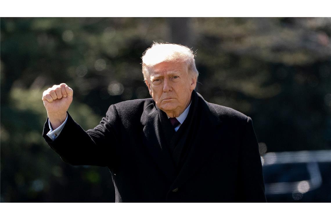 Trump droht dem Iran mit massiven Bombardierungen eines wichtigen Gasfelds.