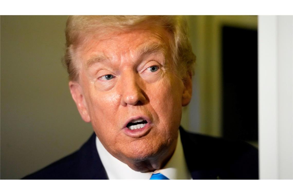 Trump droht der Regierung Nigerias.