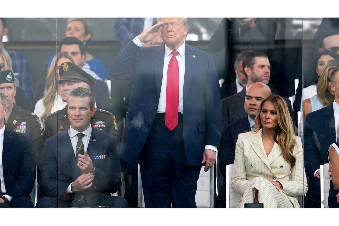 "Teheran brennt" - Krieg der Erzfeinde eskaliert Trump forderte den Iran erneut zu einem Abkommen auf.