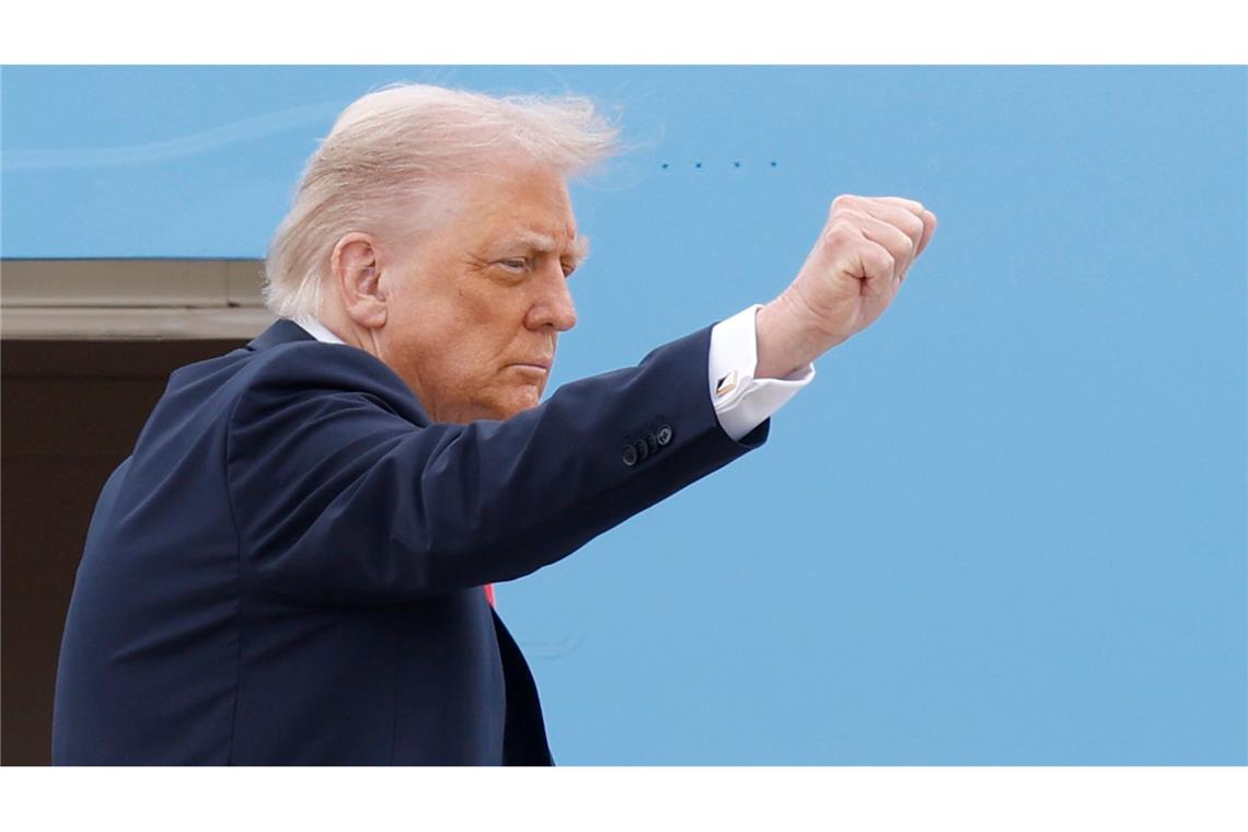 Trump freut sich über das Ende einer Talkshow.