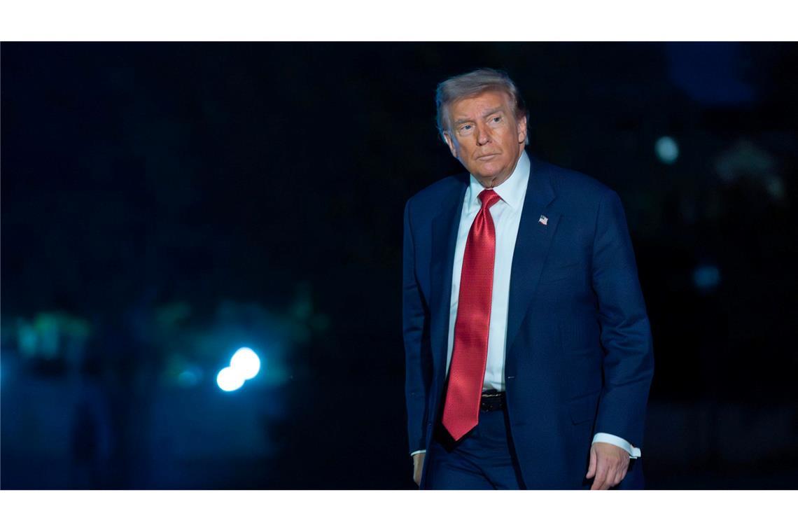 Trump hält die iranische Antwort auf den US-Vorschlag für inakzeptabel.