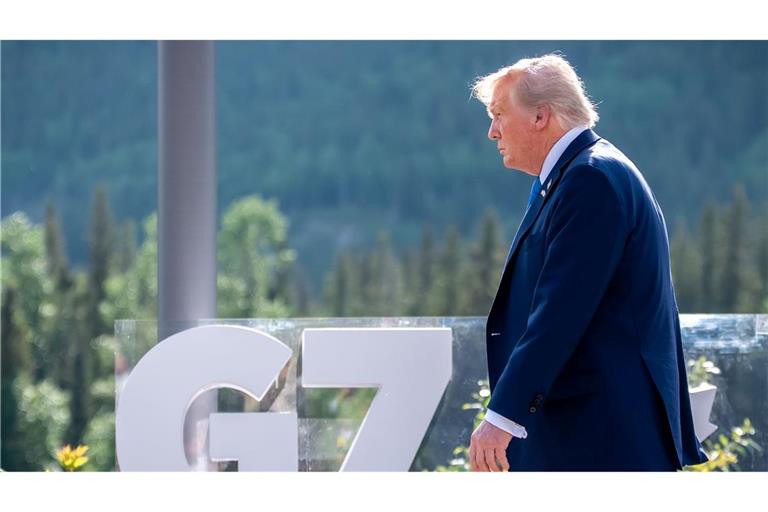 Trump hat mit seiner Abreise den G7-Gipfel völlig durcheinander gewirbelt.