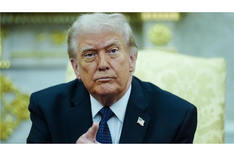 Trump hat sich mit Vertretern der US-Rüstungsbranche getroffen. (Archivbild)