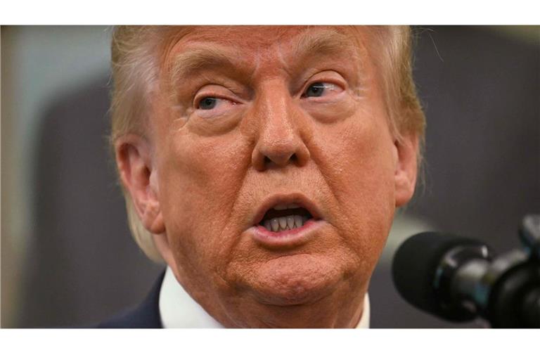 Trump hat sich wieder im Angriffsmodus gezeigt – und Grenzen überschritten.