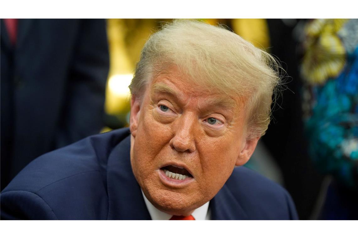 Iran will nach Krieg Atomprogramm fortsetzen Trump hatte dem obersten Führer des Irans vor wenigen Tagen gedroht. (Archivbild)