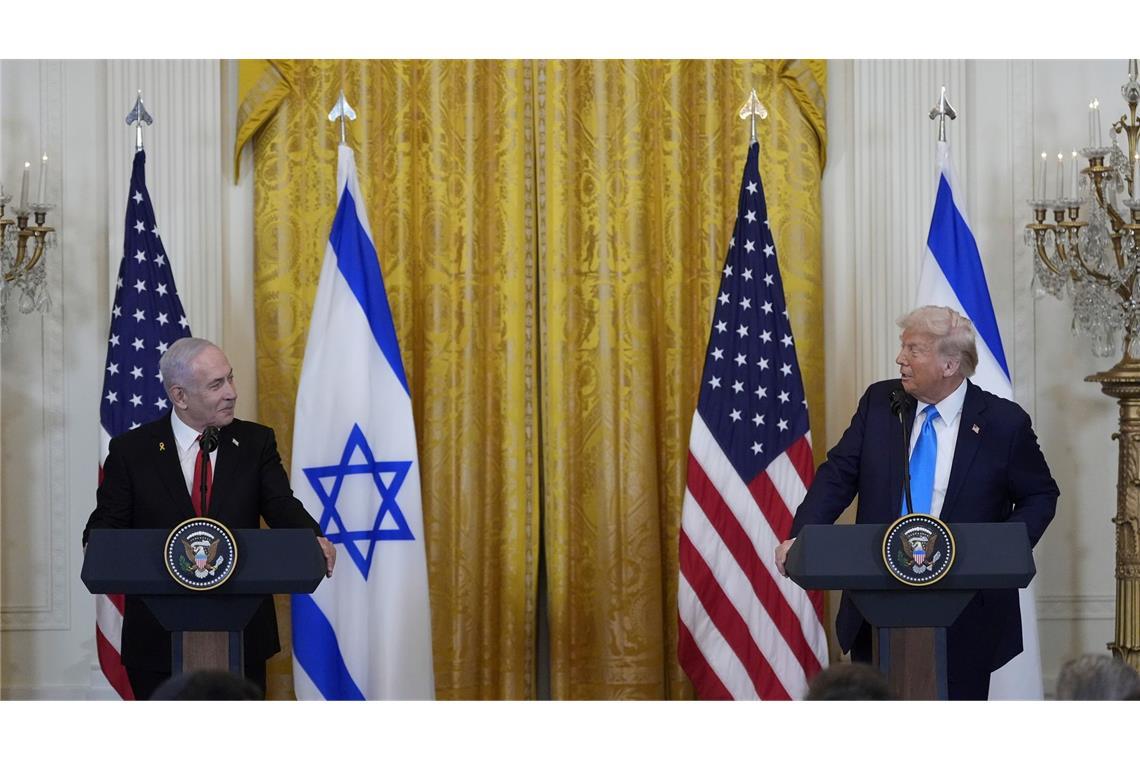 Sorge um Zukunft der Waffenruhe nach Trumps Gaza-Vorstoß Trump hatte mit seinen Plänen zur Zukunft des Gazastreifens die Welt geschockt. (Archivbild)
