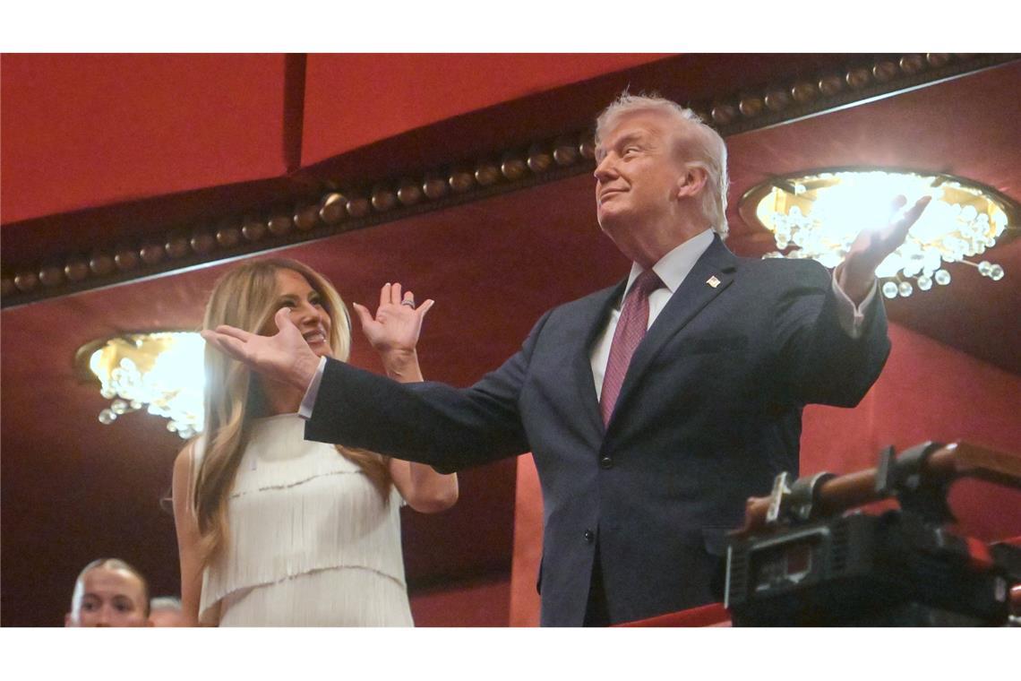Trump im Kennedy Center (Archivbild).