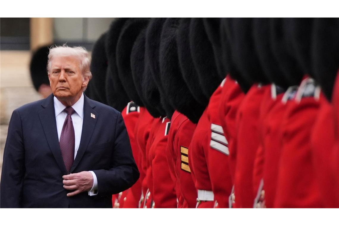 Trump ist ein Fan der britischen Monarchie.
