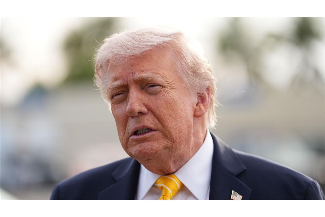 Trump ist wenig optimistisch, dass ein neuer Iran-Plan umsetzbar sein könnte.
