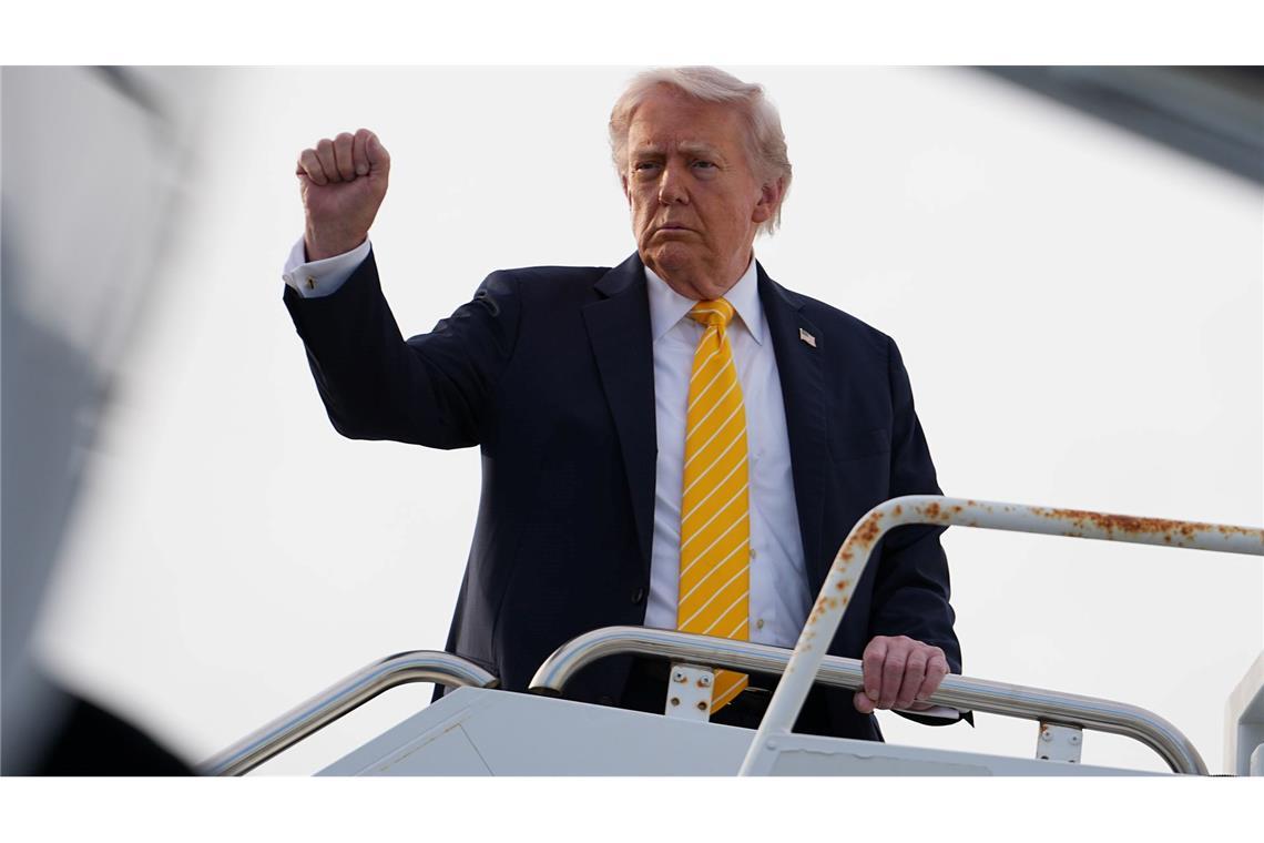 Trump kündigt eine neue Initiative in der Straße von Hormus an - lässt aber viele Details offen.
